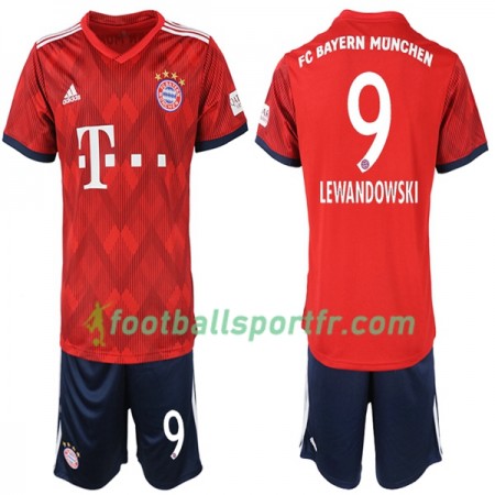 Tenue Bayern Munich Lewandowski 9 Enfant Domicile 2018-2019 Maillot de Foot